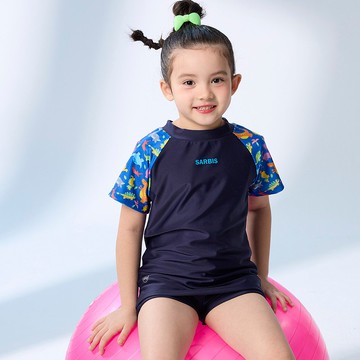 MIT 兒童 二件式防曬泳裝 男女童皆適穿