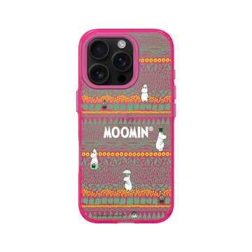 iPhone 16 Pro Clear 粉漾桃 - Moomin - Moomin 仲夏野林