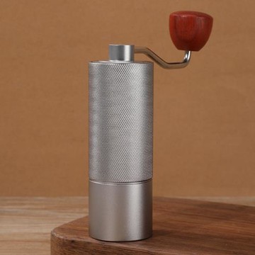 跨境家用手搖磨豆機意式手磨咖啡機高顏值簡約手動咖啡豆研磨器