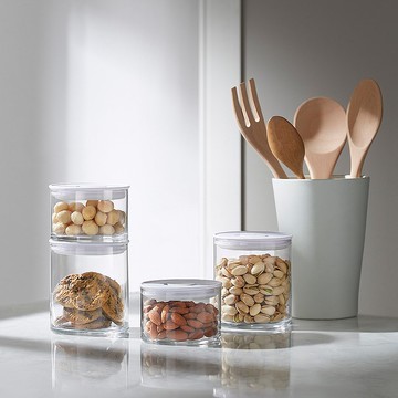 Norma 白色玻璃密封罐 2種尺寸