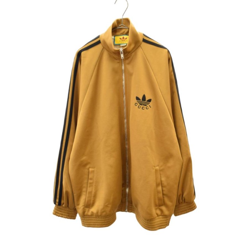 グッチ ×adidas グッチ アディダス コットンジャージー ジップ