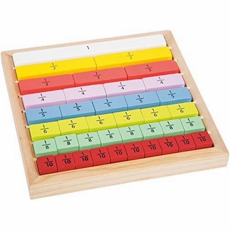 小さな足子供のためのゲーム木製子供の教育 計算 数学 練習用分数 4年間のおもちゃから 色 通販 Lineポイント最大0 5 Get Lineショッピング