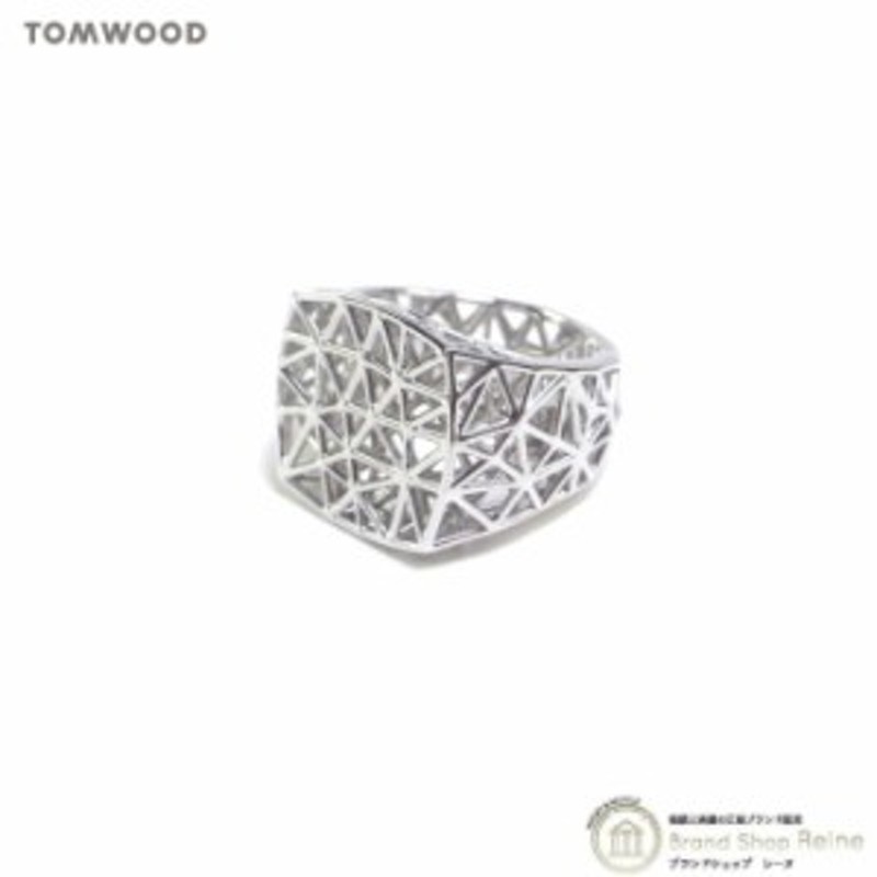 新品 トムウッド（TOM WOOD） Mesh Ring メッシュリング シルバー 925