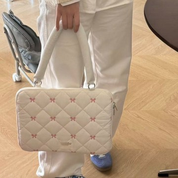 9卡通筆電包 平板包 韓國ins少女心蘋果筆記本電腦包ipad11寸內膽包15.6寸收納保護套 手提電腦包