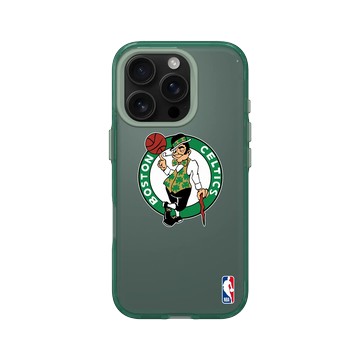 iPhone 16 Pro Clear 憂墨綠 - NBA - Logo-波士頓塞爾提克 Boston Celtics