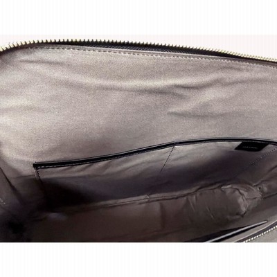 【美品】ヴィヴィアンウエストウッド☆オーブ　レザー　ブリーフケース　ブラック Vivienne Westwood ヴィヴィアンウエストウッド オーブ レザー