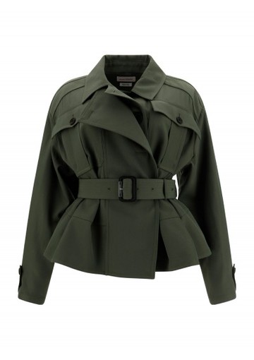 Alexander Mc Queen - Coat - Womens - Green