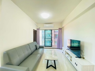 獨松竹領航~捷運站旁~邊間2+1房平車｜台中市北屯區敦富一街