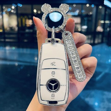 ✨賓士鑰匙套 C E S-Class W213 W222 GLA CLC CLA CLS A級C級E級 Benz鑰匙殼