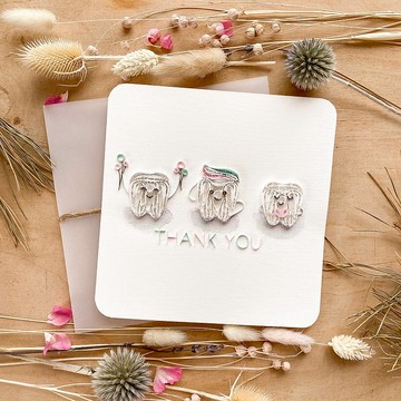 謝卡 - 感謝卡 - 牙醫卡片