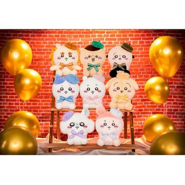 CHIIKAWA吉伊卡哇 東京紀念品 貝雷帽系列 坐姿玩偶 S娃