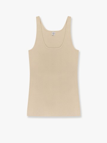 Compact knit tank bã¬viscose blend top - TOTEME - gender_Woman