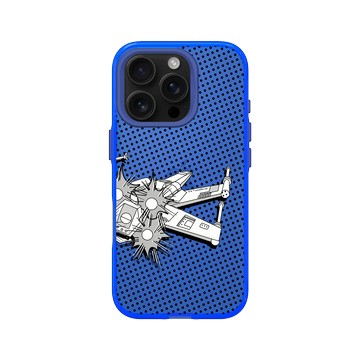 iPhone 16 Pro Clear 激光藍 - 迪士尼-星際大戰 Star Wars - POP X戰機