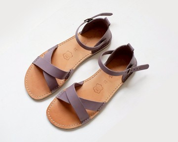 皮革涼鞋、真皮、女士涼鞋、夏季鞋、露趾涼鞋、夏季涼鞋