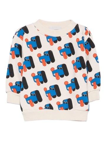 bobo choses "doggy mate" sweater
