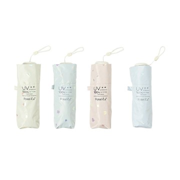 【涼夏促銷】50公分Pokella 遮光傘(愛心款)-NO.2500 (多色) (愛心淺藍)-NO.2500-2