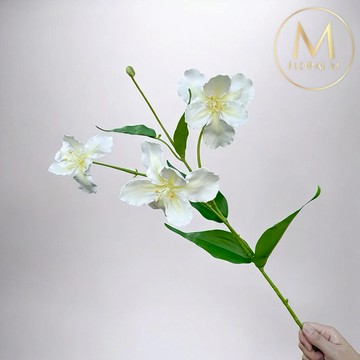 快速出貨🌷家居造景【Floral M】莫內花園愛麗絲鳶尾花伊莉莎白仿真花花材（1入組）