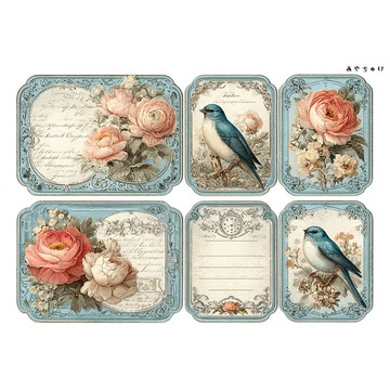 【10月新作】20-103-0176 裁切紙・拼貼素材