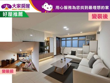 新店七張捷運旁｜建興雅寓四房一層一戶｜新北市新店區建興街