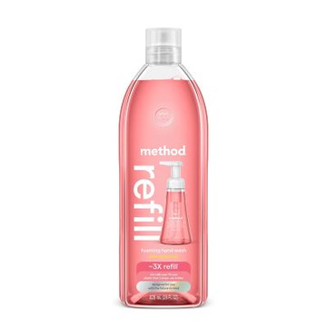 Method 美則 泡沫洗手露補充瓶 – 粉紅葡萄柚 828ml