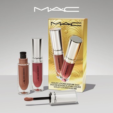 【MAC】2色超鎖吻霧感唇釉組 | 情人節禮物 交換禮物 新年禮物 保養 彩妝