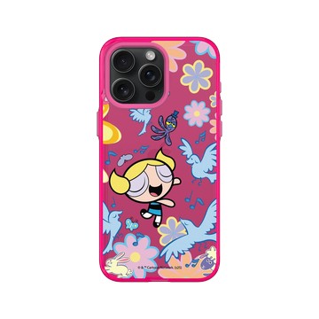 iPhone 15 Pro Max Clear 粉漾桃 - The Powerpuff Girls 飛天小女警 - 泡泡