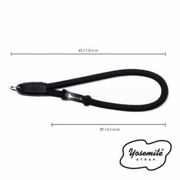 YOSEMITE CAMERA STRAP HANDLE 挽帶/登山繩材質/日本製/皮革掛環 (黑色/獵人綠/銀灰色/橘色) 公司貨