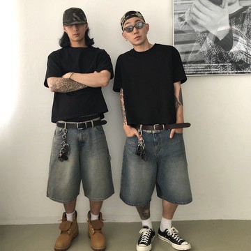 【AMERO】男裝 女裝 短袖圓領Ｔ恤 素面 短版 情侶裝