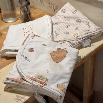 新款韓系針織磨毛短絨多功能披肩毯毛毯蓋毯毯子沙發直播代發熱銷