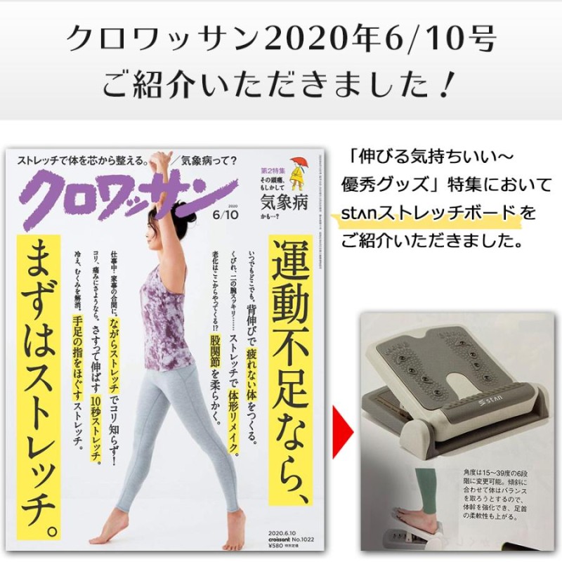 ストレッチボード ふくらはぎ ストレッチ器具 6段階角度調整 o脚 x脚