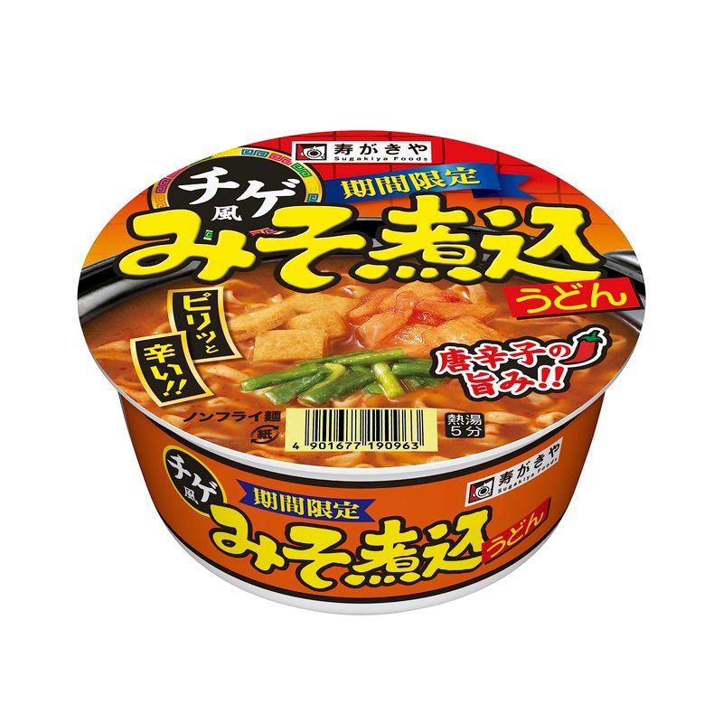 寿がきや チゲ風みそ煮込うどん 104g