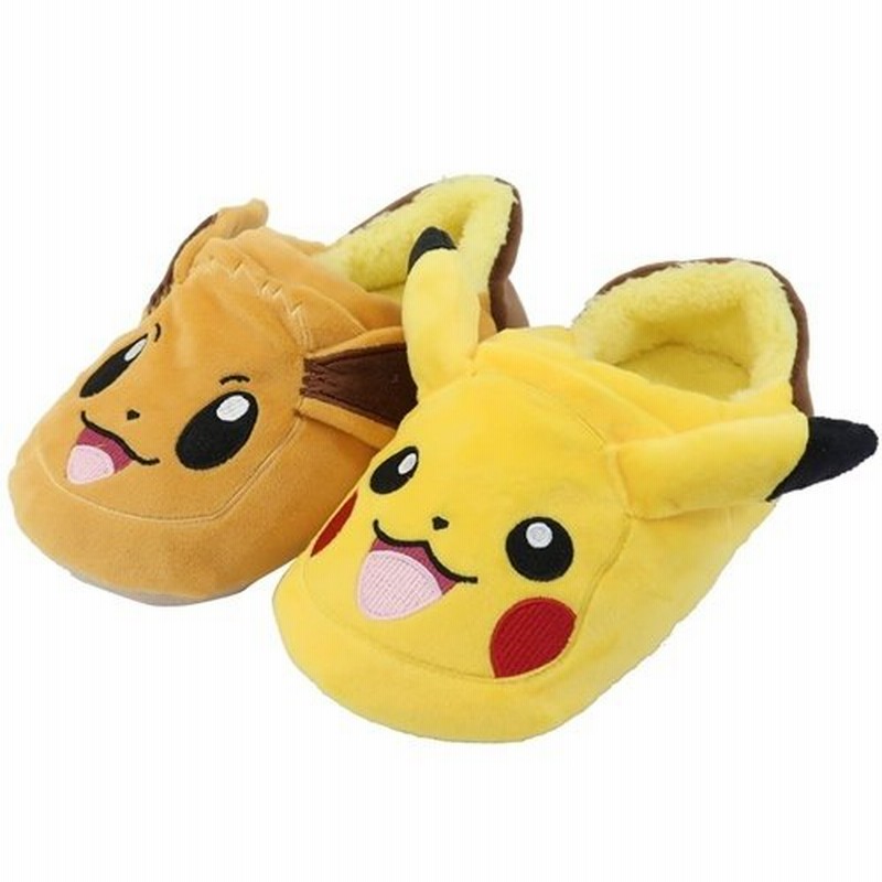 カイロ ポケット付き あったかクニャック ぬいぐるみスリッパ ピカチュウ イーブイ ポケットモンスター ポケモン モリシタ 通販 Lineポイント最大0 5 Get Lineショッピング