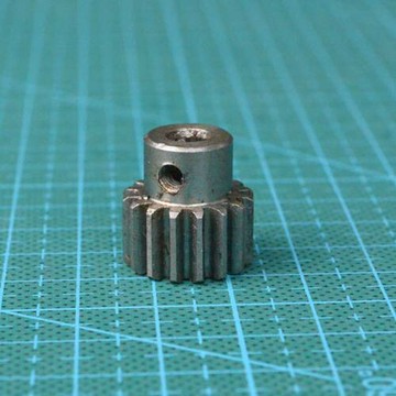 4 OpenPnP小齒輪 0.8M 16齒5MM孔 微型電機齒輪 1/10 1/8車用齒輪