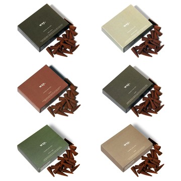 WXY 天然精油無毒香錐（居家塔香香氛香塔 香薰蠟燭香熏 室內空間木質調芳香臥香 薰香 熏香 香水香芬擴香 薰香塔 香椎