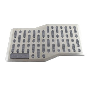 車的背包 汽車踏墊強化踏板  大眾灰  通用