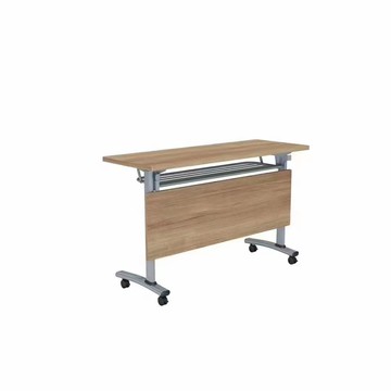 重慶折疊培訓桌開會議桌辦公桌移動帶輪雙人長條桌學校課桌椅組合[DD120109]