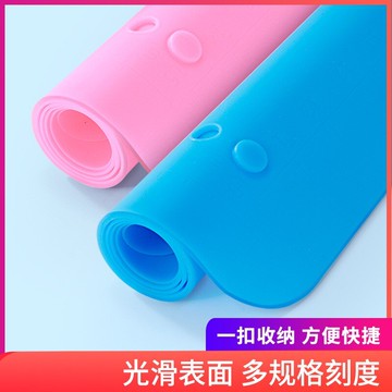 烘焙家用硅膠揉面墊面食墊和面墊硅膠面板趕面板和面案板桿面墊