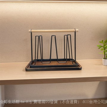 ✨可開發票#實木茶盃架倒掛瀝水桌麵置物架傢用咖啡盃馬剋盃玻璃盃收納架子#免運