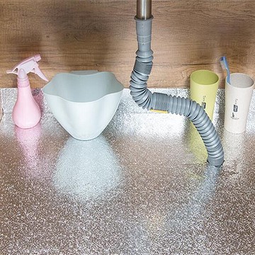 廚房水槽柜子內臥室 衣柜內貼紙防潮防水自粘防霉鋁箔防油防潮
