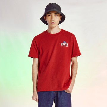 EDWIN｜男裝｜旭日印花短袖T恤