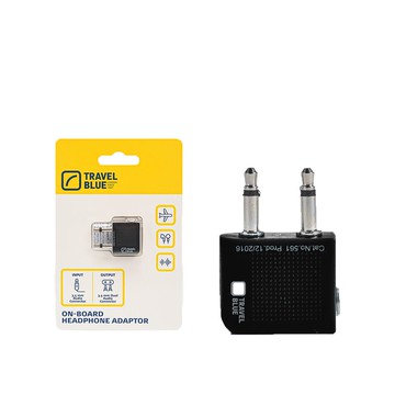 Travel Blue 藍旅｜飛行耳機轉換器 TB561