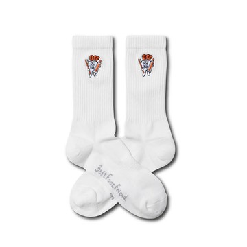 BFF Best Foot Friend Tooth fairy Socks 牙仙子 中筒襪 小腿襪 白 BF25007-WH [台灣現貨]