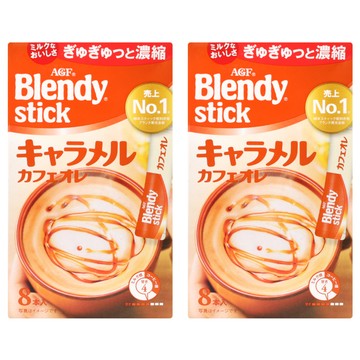 AGF Blendy 焦糖咖啡歐蕾  8.3g  8包  2盒