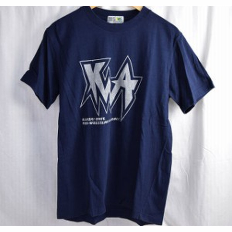 中古品 関西大学プロレス研究会 Kwa Tシャツ サイズm ネイビー 学生プロレス 身幅約51 着丈約73cm 通販 Lineポイント最大1 0 Get Lineショッピング