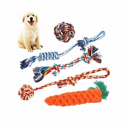 Yffsfdc 犬ロープおもちゃ 犬用玩具 噛むおもちゃ ペット用 5個セット ストレス解消いぬのおもちゃ 清潔 歯磨き 耐久性 丈夫 通販 Lineポイント最大get Lineショッピング