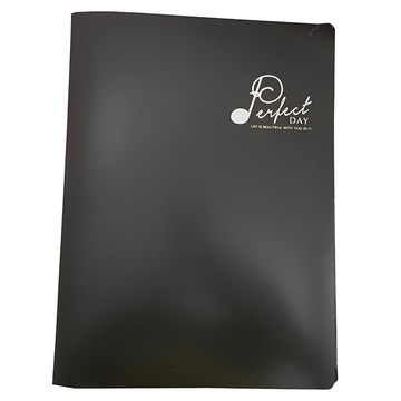 SEASON Paper&Gift 四季紙品禮品 不反光資料簿 A4 30入  音黑  1組