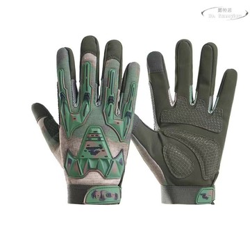 【滿額免運】戰術手套男全指耐磨防滑開車觸屏騎行摩托車機車防護防摔戶外登山