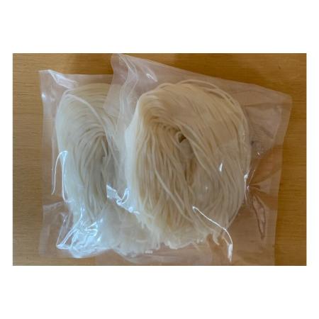 ふるさと納税 立山うどん 半生麺 120g×4袋 8人前《巾着袋入り》  食の木   富山県 立山町 [55590254] 麺 うどん 米粉 細麺 無添加 富山県立山町