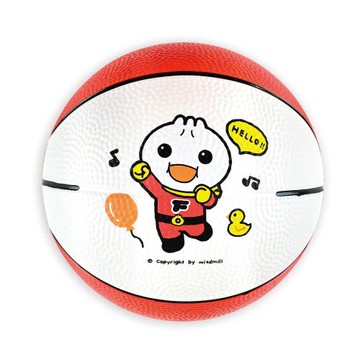 風車圖書-FOOD超人兒童運動籃球-紅白