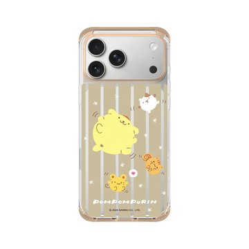iPhone 17 Pro Max ClearX 暖透橘 - 三麗鷗-布丁狗30週年 PomPomPurin (30th Anniversary) - 點點星光